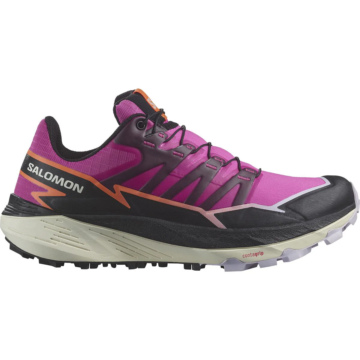 Women's Salomon Thundercross, Rose Violet/Black/Orchid Petal, 7.5 B Medium