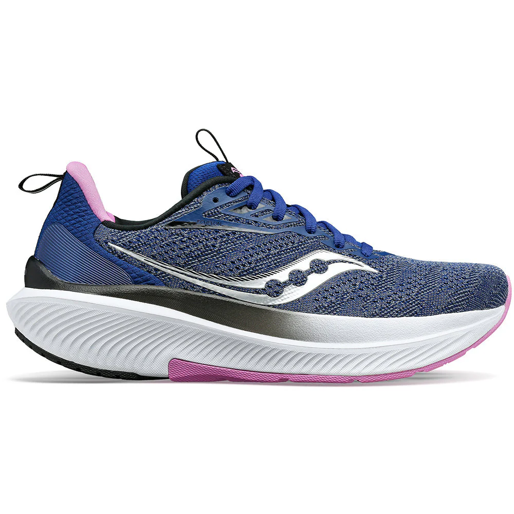 Women's Saucony Echelon 9, Indigo/Grape, 8.5 B Medium