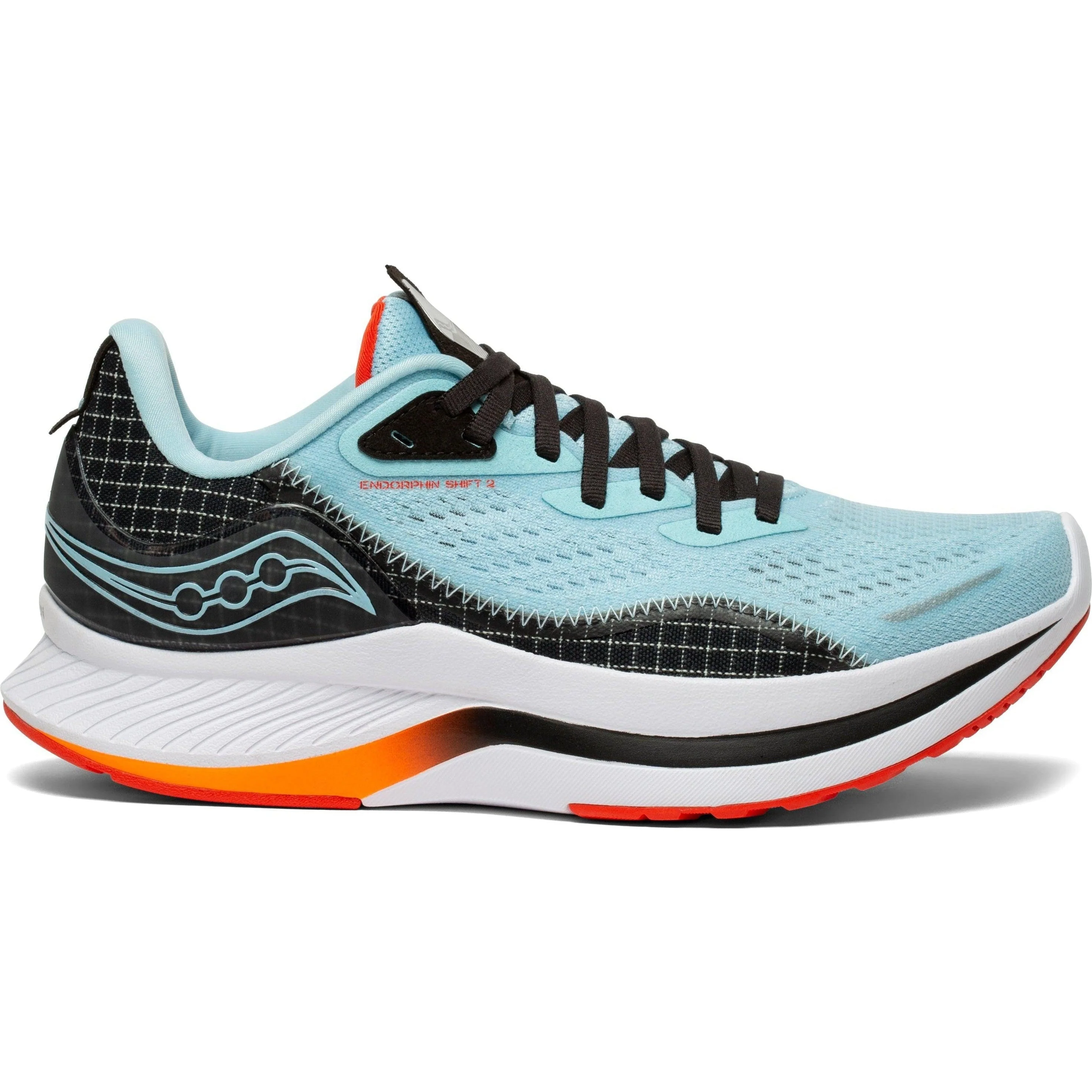 Women's Saucony Endorphin Shift 2, Powder/Scarlet, 6 B Medium