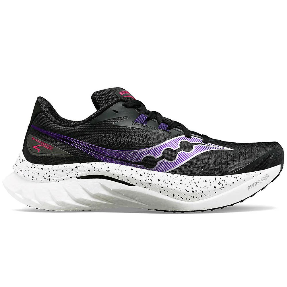 Women's Saucony Endorphin Speed 4, Black, 6.5 B Medium
