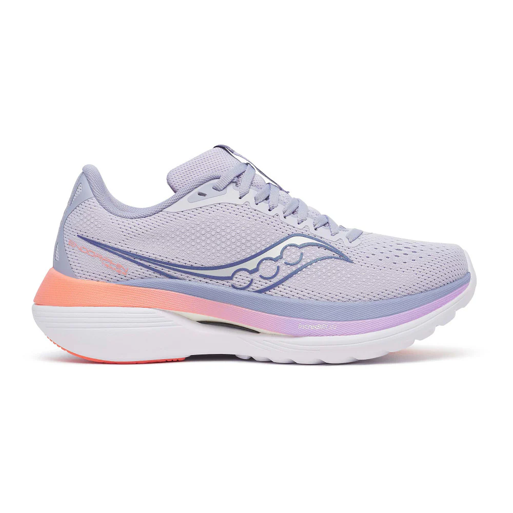 Women's Saucony Endorphin Trainer, Aster/Marine, 8.5 B Medium