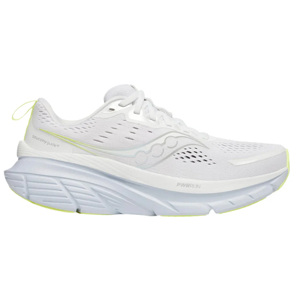 Women's Saucony Guide 18, White/Ice Melt, 11 B Medium