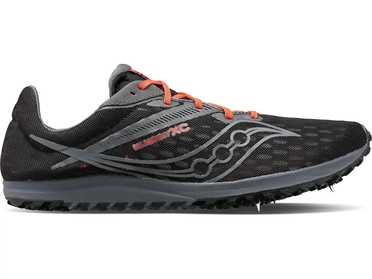 Women's Saucony Kilkenny XC 9, Black/Shadow, 6.5 B Medium