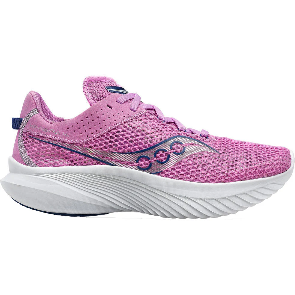 Women's Saucony Kinvara 14, Grape/Indigo, 7 B Medium