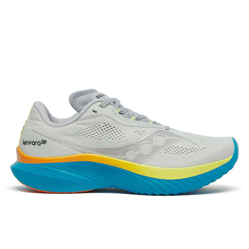Women's Saucony Kinvara 15, Foam/Viziblue, 11 B Medium