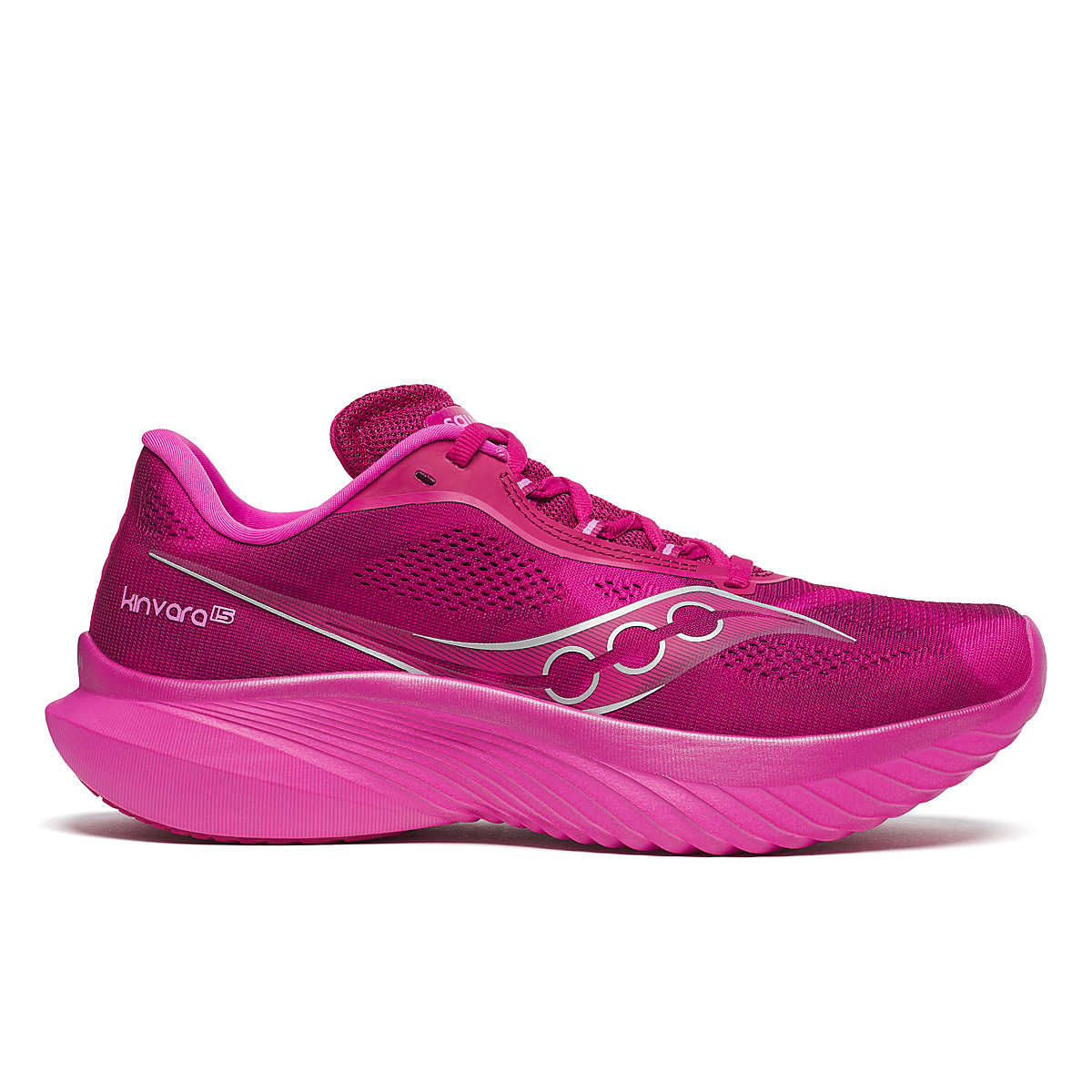 Women's Saucony Kinvara 15, Magenta, 6.5 B Medium