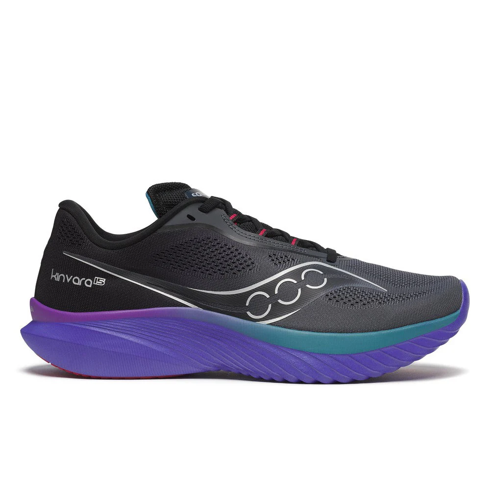 Women's Saucony Kinvara 15, Shadow/Storm, 7.5 B Medium