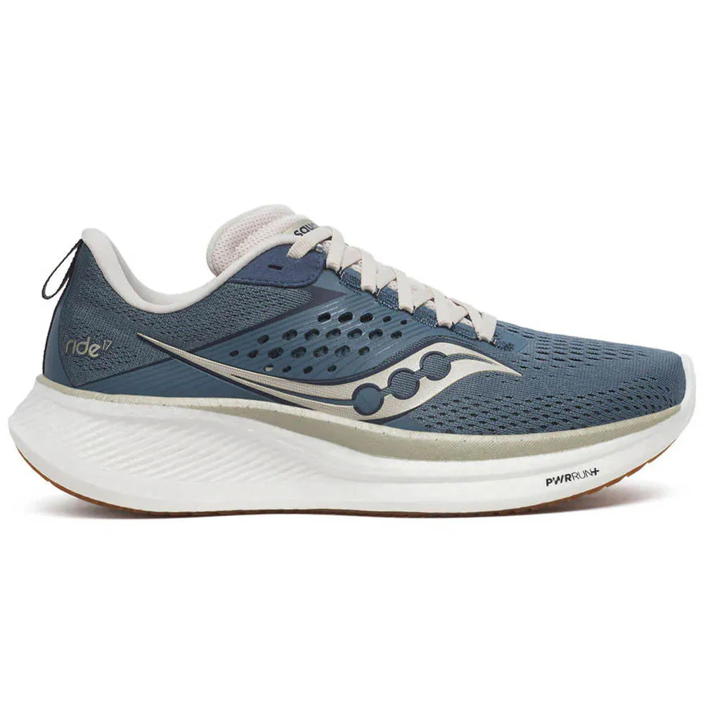 Women's Saucony Ride 17, Mirage/Gum, 9 B Medium