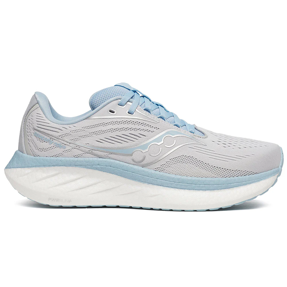 Women's Saucony Ride 18, Cloud/Dream, 7.5 D Wide