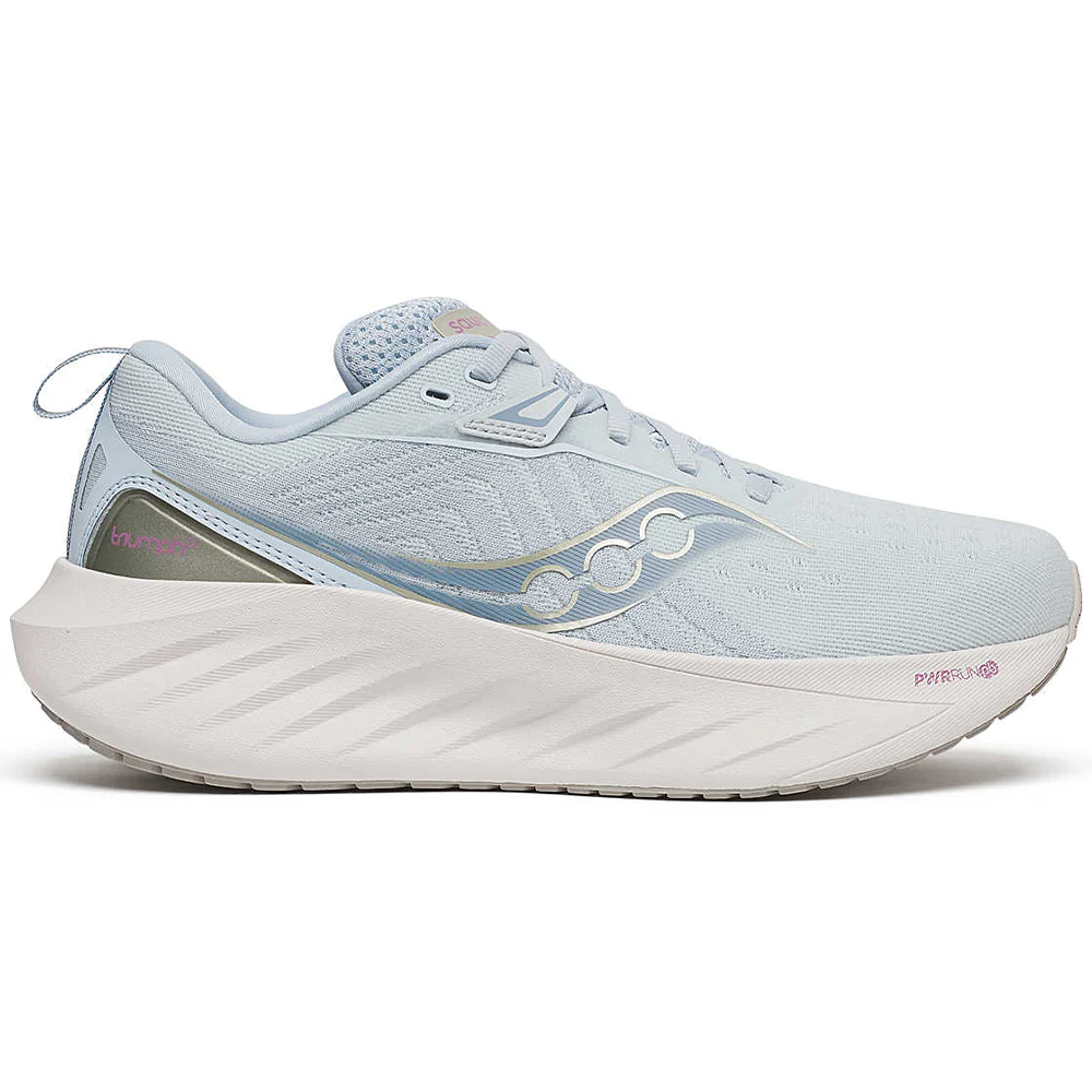 Women's Saucony Triumph 22, Vapor/Moon, 10 D Wide