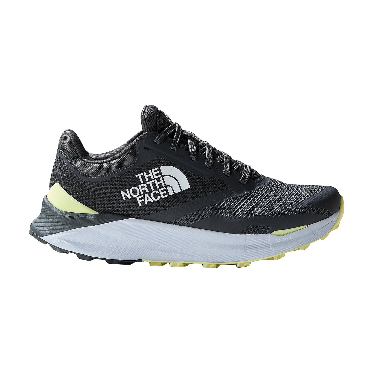 Women's The North Face Vectiv Enduris 3, Asphalt Grey/Sun Sprite, 9 B Medium