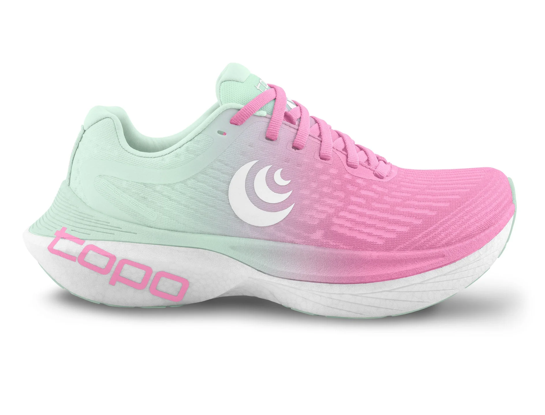 Women's Topo Athletic Specter 2, Pink/Blue, 10.5 B Medium